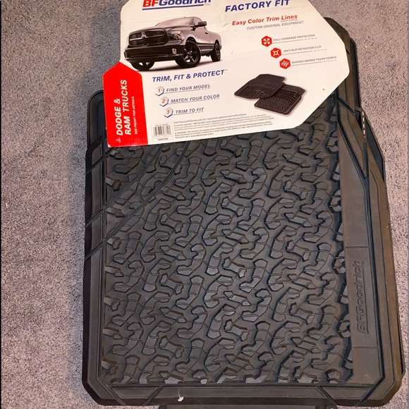2 BFGOODRICH FACTORY FIT FLOOR MATS
